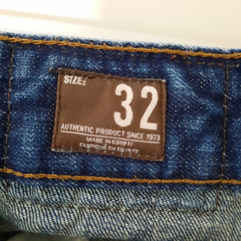 Timberland Straight Leg Jeans Medium Wash Denim Mens Size 32 Work Casual - Picture 6 of 12